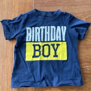 12m birthday boy shirt